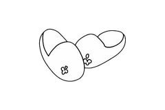 鞋子简笔画步骤教程及图片大全