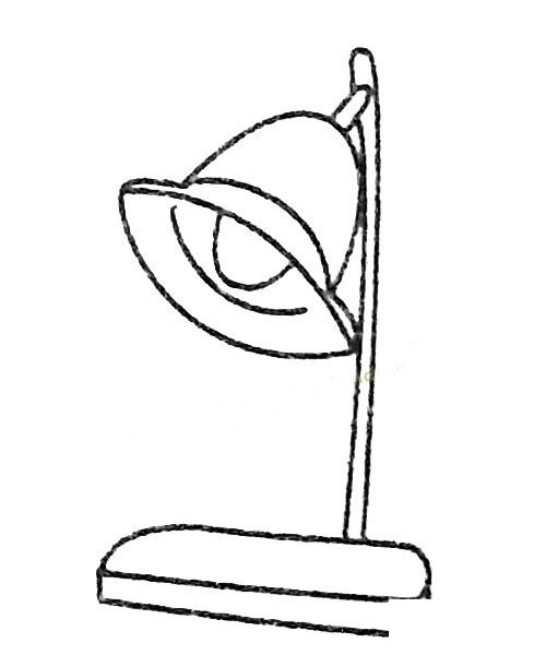 台灯简笔画大全及画法步骤