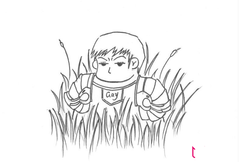 LOL草丛伦简笔画