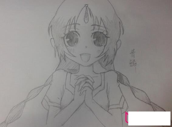 斗破苍穹简笔画大全，青麟简笔画