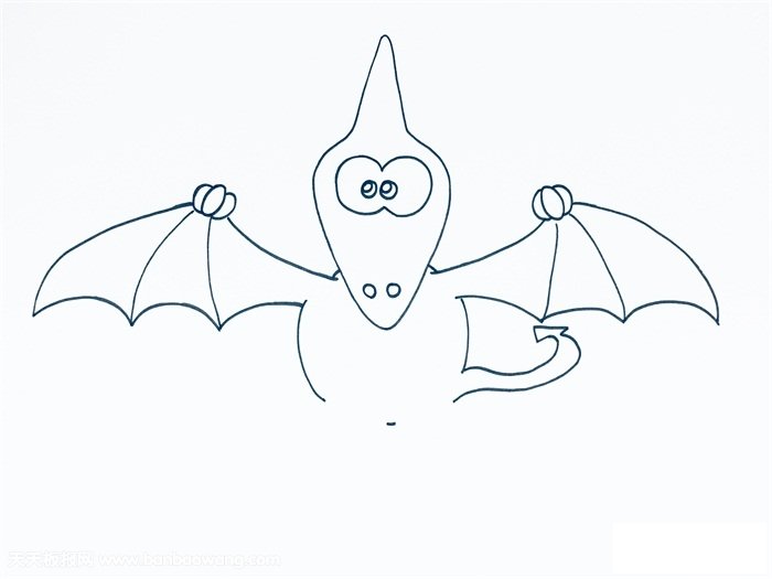 翼龙怎么画霸气又简单