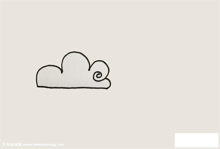白云怎么画