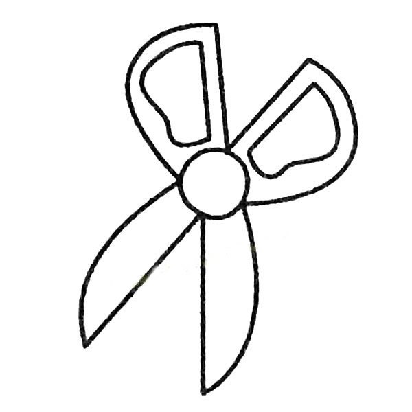 剪刀简笔画大全及画法步骤