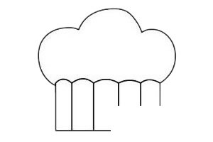 甜品简笔画图片