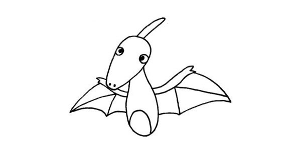 恐龙简笔画图片