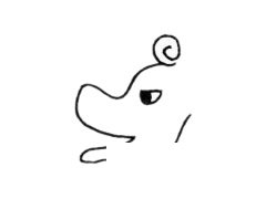 貔貅简笔画图片