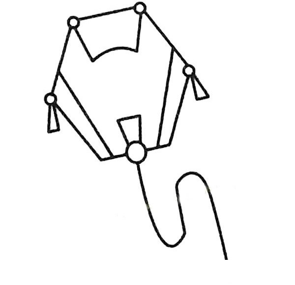 风筝简笔画大全及画法步骤