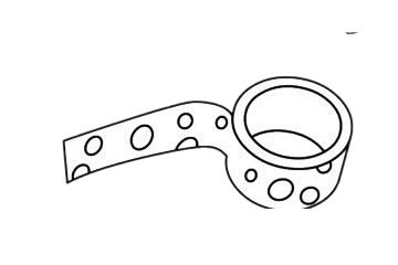 胶带简笔画图片