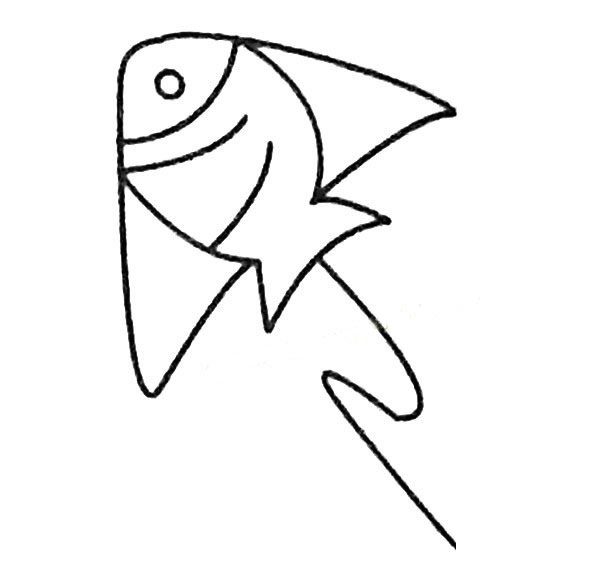 风筝简笔画大全及画法步骤