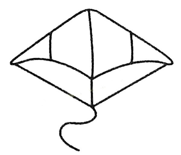 风筝简笔画大全及画法步骤