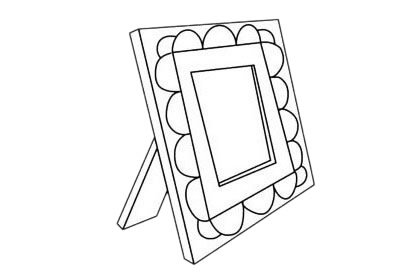 相框简笔画图片