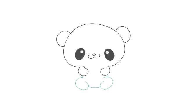 熊猫简笔画