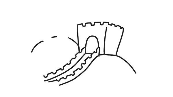 长城简笔画