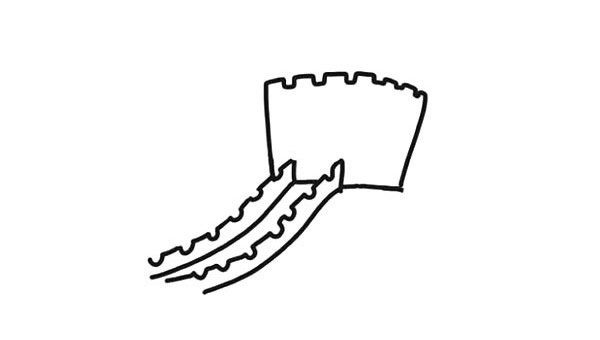 长城简笔画