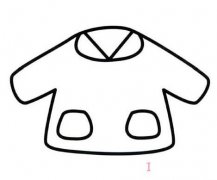 幼儿简笔画宝宝衣服怎么画简单好看