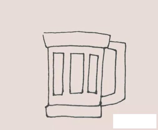啤酒杯简笔画