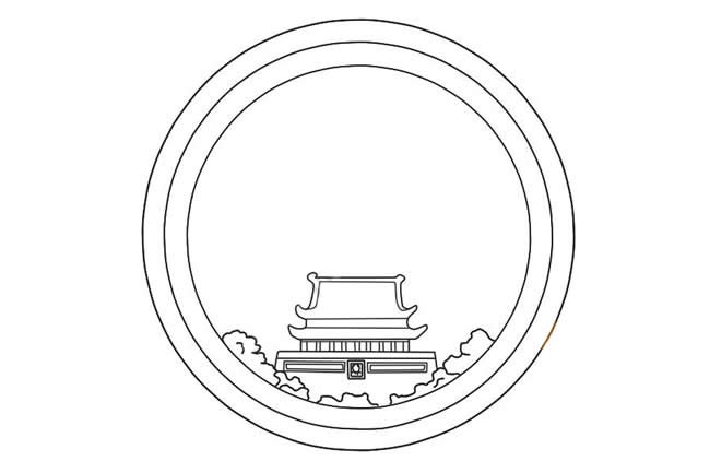 十一国庆节简笔画