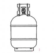 简单煤气罐怎么画手绘 卡通煤气罐简笔画图片