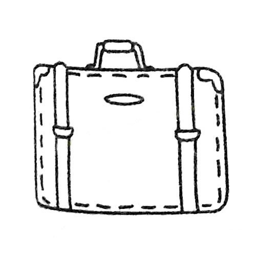 箱包简笔画大全及画法步骤