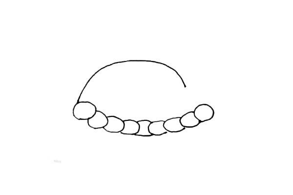 美味的火鸡简笔画