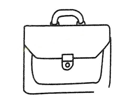 箱包简笔画大全及画法步骤