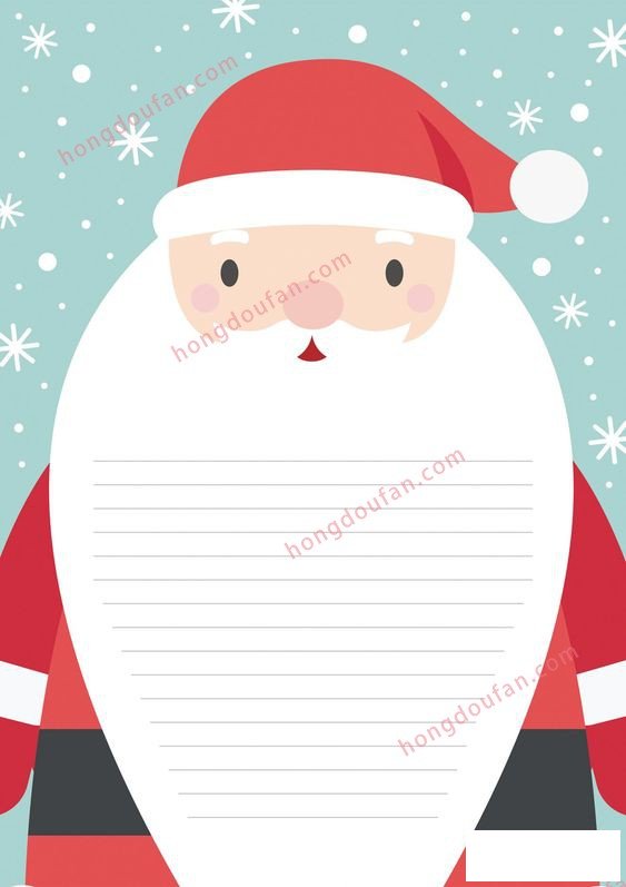 圣诞老人简笔画大全 简笔画 第5张