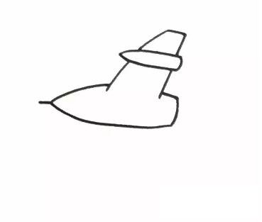 战斗机怎么画 战斗机(歼击机)简笔画步骤图解教程