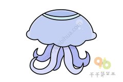 8种海洋动物简笔画图片大全