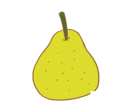 梨子简笔画图片大全作品四