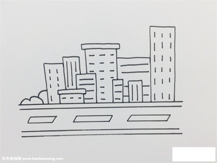 城市怎么画