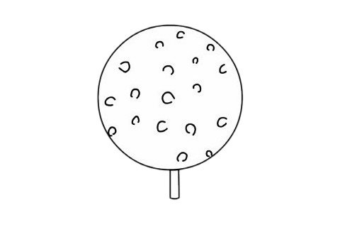 高尔夫球简笔画大图