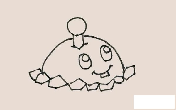 土豆地雷简笔画