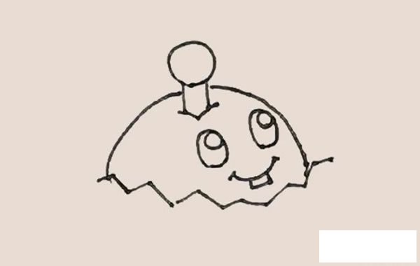 土豆地雷简笔画
