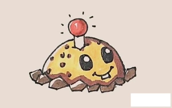 土豆地雷简笔画