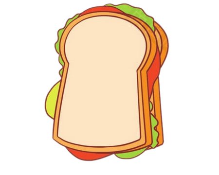 三明治简笔画图片大全作品四