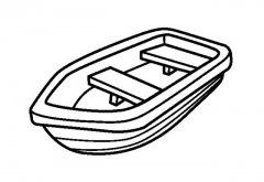 2张小木舟的简笔画图片