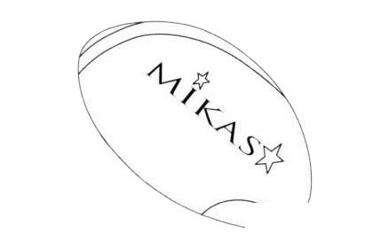 橄榄球简笔画图片大全作品二