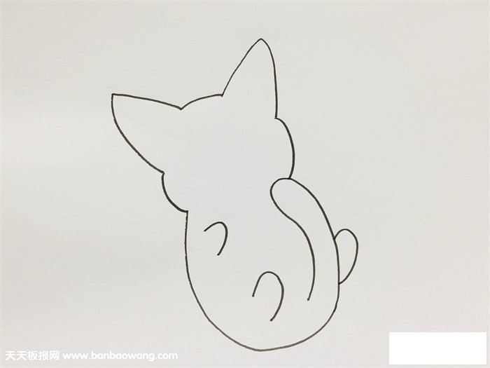 猫怎么画简单又漂亮