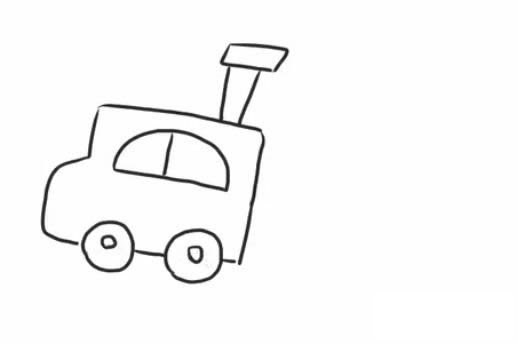 火车简笔画