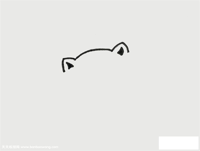 可爱的小猫咪怎么画