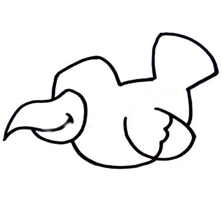 乌鸦简笔画图片