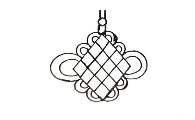 中国结简笔画