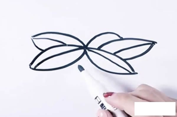 桂圆简笔画步骤图