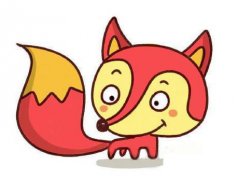 狐狸简笔画的画法步骤