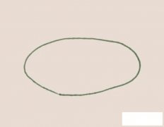 游泳圈简笔画步骤图解教程