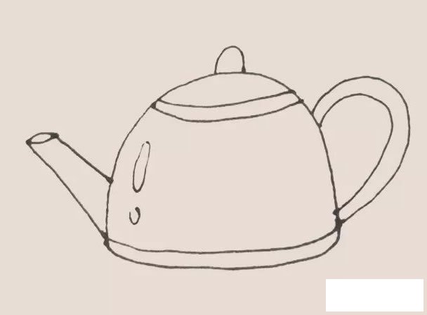 茶壶简笔画