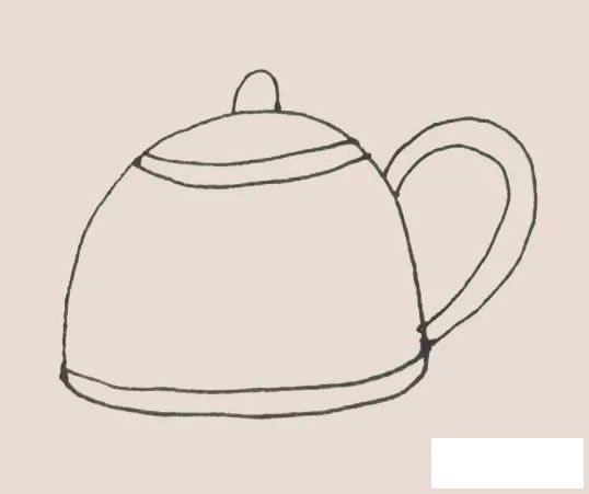 茶壶简笔画
