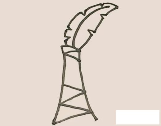 芭蕉树简笔画图片