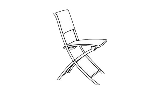 折椅简笔画图片步骤五