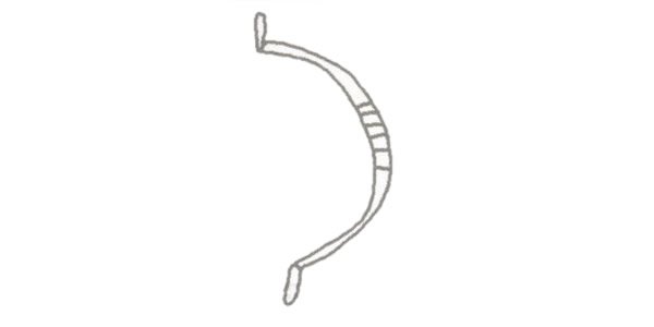 弓箭简笔画图片